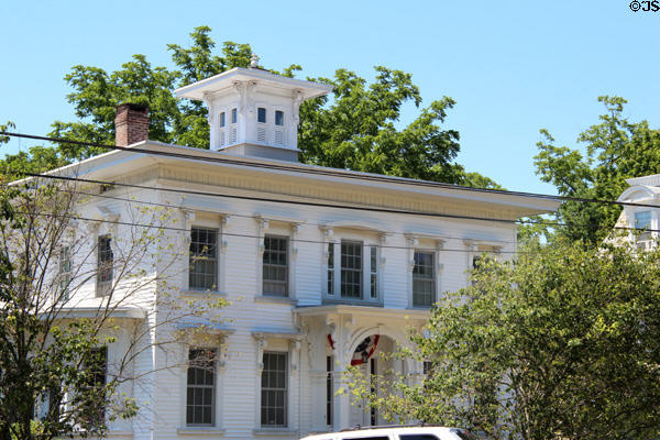 Julia Labadie House (1872) (33 Whitfield St.). Guilford, CT. Style: Italian Villa.