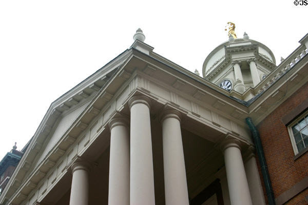 Greek Revival details of Old State House. Hartford, CT.