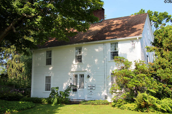 Return Strong House (1699) off Palisado Green. Windsor, CT.
