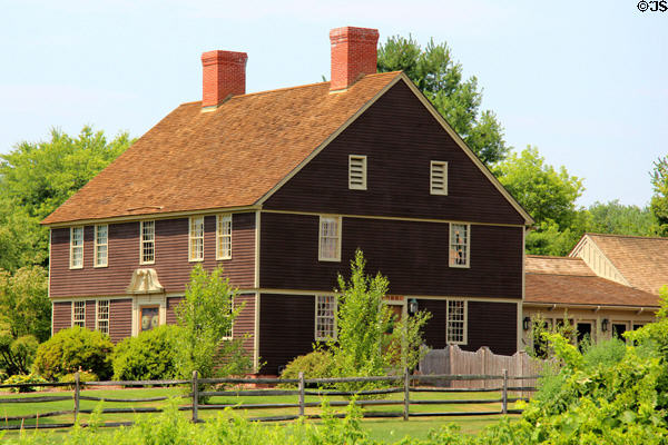 Benjamin Moore House (1782) (757 Palisado Ave.). Windsor, CT.