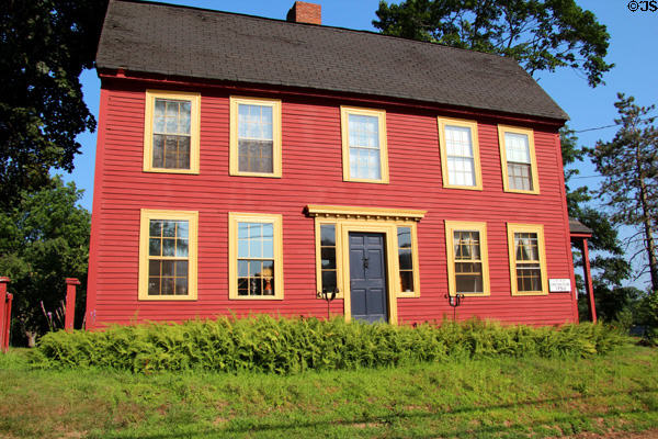 Jonathan Rising House (1750) (472 S. Main St.). Suffield, CT.