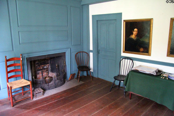 Parlor at Thankful Arnold House. Haddam, CT.