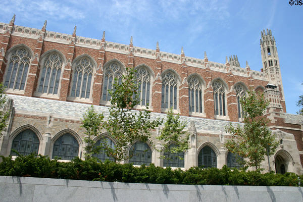 John W. Sterling Law Building (1931). New Haven, CT. Style: Gothic. Architect: James Gamble Rogers.