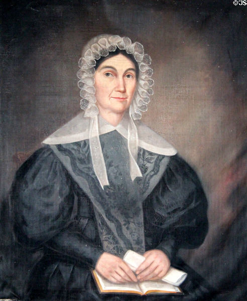 Early American portrait painting at Denison Homestead Museum. Stonington, CT.
