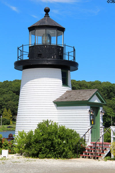 Brant Point replica Lighthouse at Mystic Seaport. Mystic, CT.