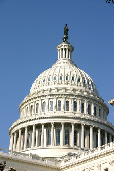 US Capitol Building dome. Washington, DC.