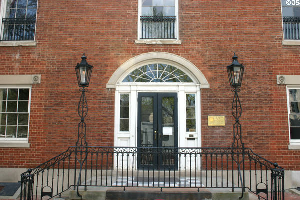 Decatur House Museum of House built by Commodore Stephan Decatur, scourge of Barbary pirates. Washington, DC. Style: Federal. Architect: Benjamin Henry Latrobe.