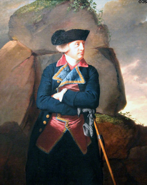 Portrait of a Gentleman (c1770-3) by Joseph Wright at National Gallery of Art. Washington, DC.