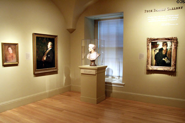 Gallery at National Portrait Gallery. Washington, DC.