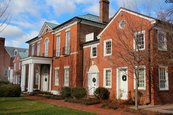 Dumbarton House (c1800) Georgetown. Washington, DC. Style: Federal.