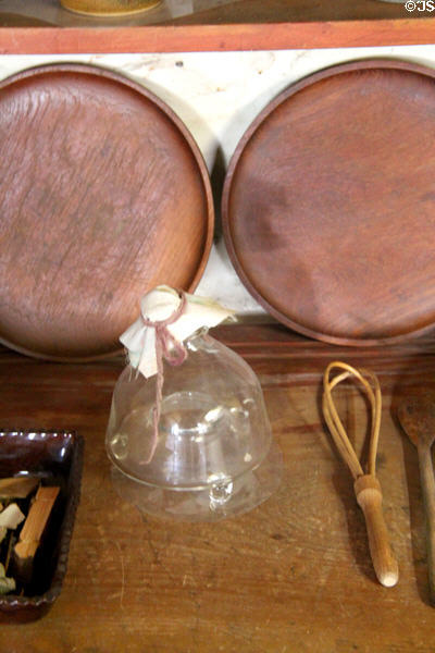 Glass flytrap at Old Stone House. Washington, DC.