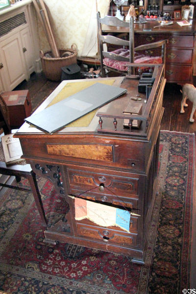 Davenport desk at Tudor Place. Washington, DC.