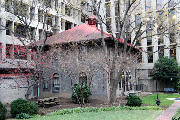 House in garden of Christian Heurich Mansion. Washington, DC.