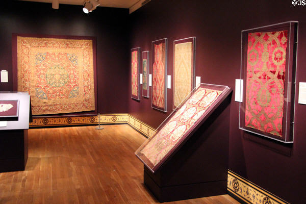 Gallery in Textile Museum. Washington, DC.