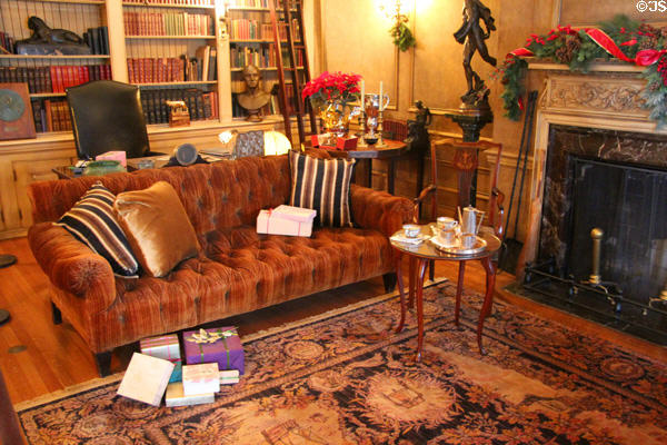 Library at Woodrow Wilson House. Washington, DC.