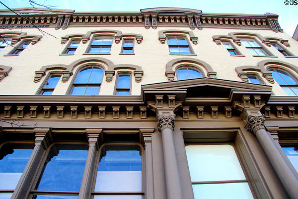 One of several heritage buildings encompassed by International Spy Museum. Washington, DC.