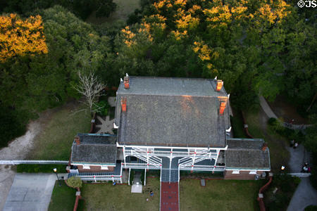 Light keepers' house (1876) at St. Augustine Lighthouse & Museum. St Augustine, FL.