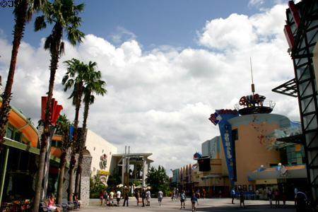 Main street of Downtown Disney. Disney World, FL.