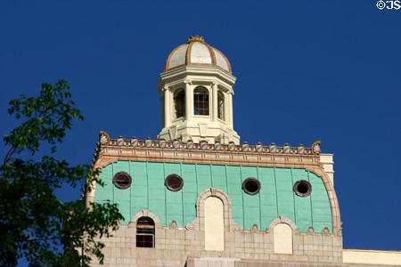 Security Building dome + Mansard roof with portholes. Miami, FL.