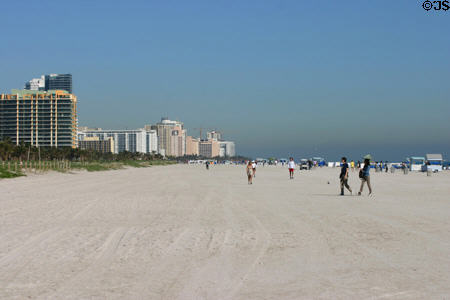Beach of Miami Beach. Miami Beach, FL.