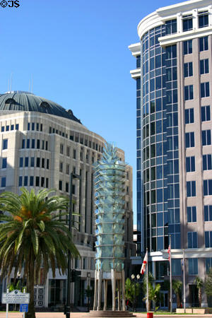 Orlando City Hall & CNL Center II (2005) (12 floors). Orlando, FL.