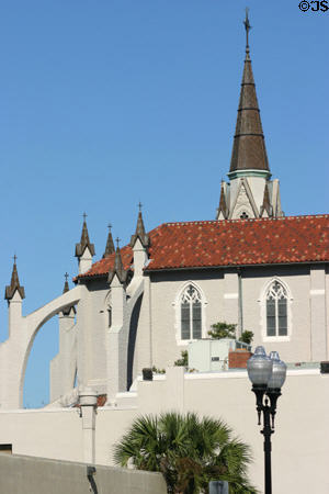 St Lukes Cathedral flying buttress. Orlando, FL.