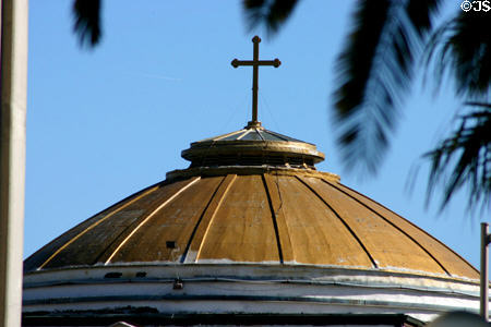 Dome of St. George Greek Orthodox church. Orlando, FL.