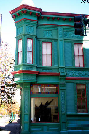 Rogers Building (1886) (37-39 South Magnolia Ave.). Orlando, FL. Style: Queen Anne. Architect: William H Mullins. On National Register.