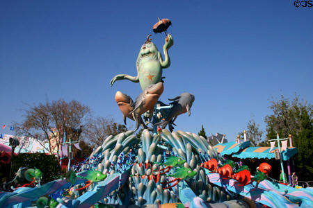 Seuss fish at Universal's Islands of Adventure. Orlando, FL.