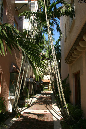 Passage off Worth Street. Palm Beach, FL.