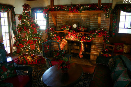 Parlor of Ford's The Mangoes. Fort Myers, FL.
