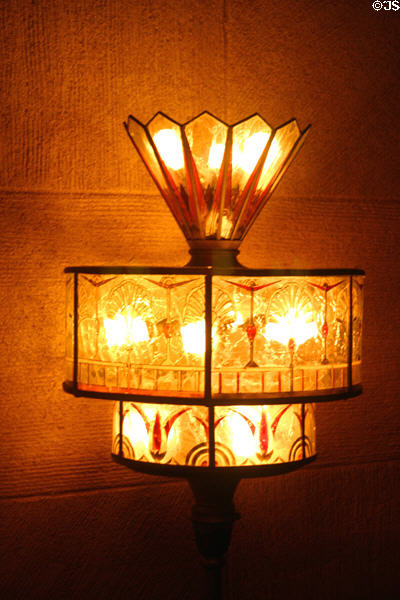 Plastic lamp in Fox Theatre. Atlanta, GA.