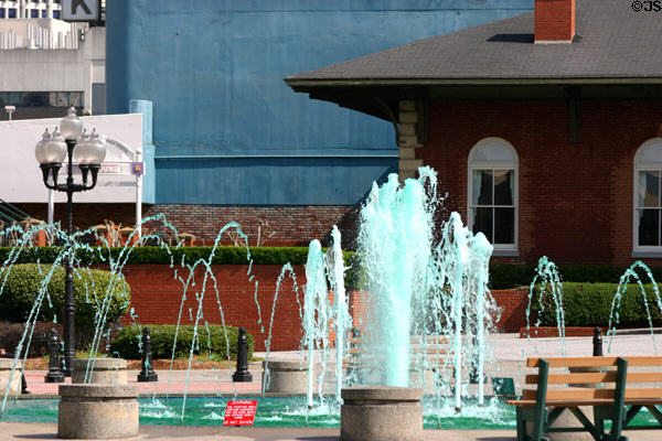 Former rail station preserved at Atlanta Underground. Atlanta, GA.