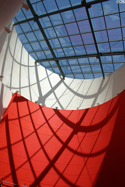 Atrium well of Georgia Aquarium. Atlanta, GA.