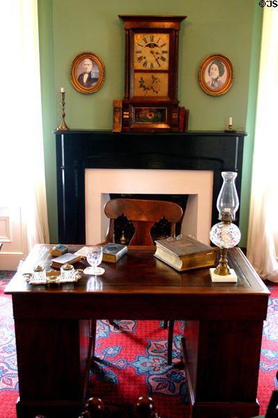 Woodrow Wilson's father's office in Boyhood Home. Augusta, GA.