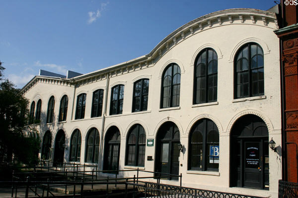John Stoddard's Upper Range (1859) on Factors Walk. Savannah, GA. Architect: John S. Norris.