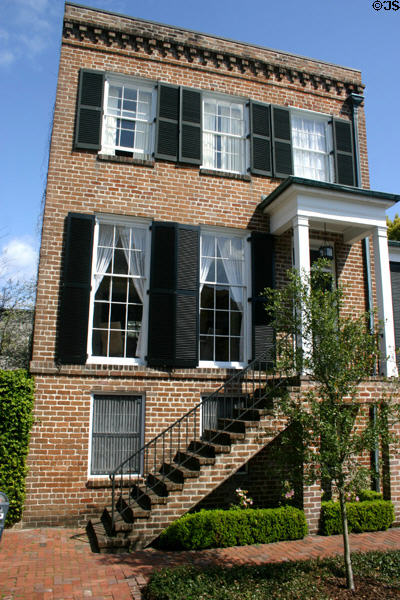 Brick house near Warren Square. Savannah, GA.
