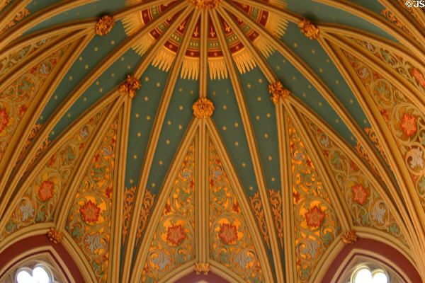 Ceiling of Cathedral of St. John the Baptist. Savannah, GA.