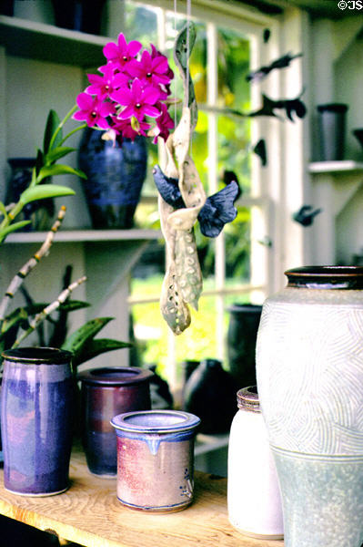 Pottery shop in Kilohana. Kauai, HI.