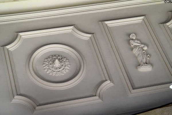 Ceiling designs of 'lolani Palace. Honolulu, HI.