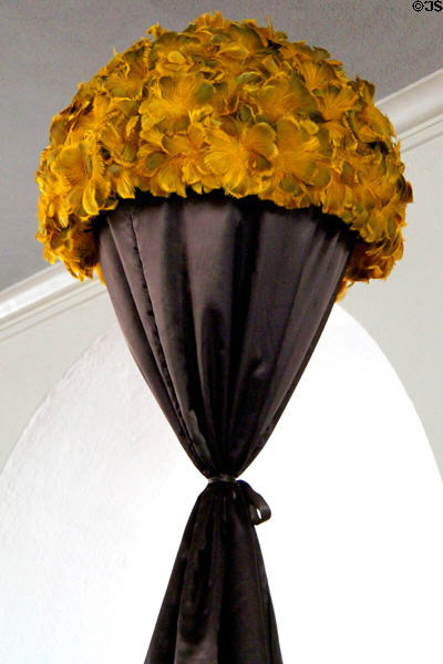 Hawaiian royal feather standard (Kāhili) at Kawaiaha'o Church. Honolulu, HI.