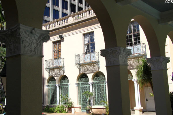 Courtyard of YWCA Building. Honolulu, HI.