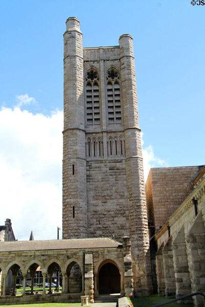 Tower of St. Andrew's Cathedral. Honolulu, HI.