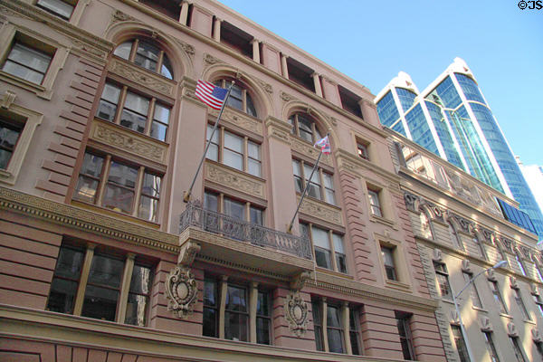 Stagenwald & Judd Buildings on Merchant St. heritage area. Honolulu, HI.