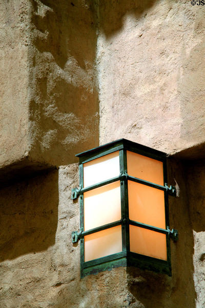 Light fixture of C. Brewer & Co. Building. Honolulu, HI.