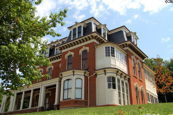 General Grenville Dodge House museum (1869). Council Bluffs, IA.
