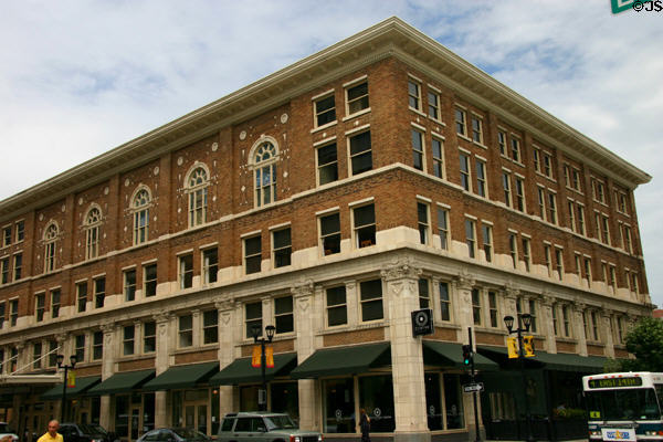 Des Moines Masonic Temple (1911) (1011 Locust St.). Des Moines, IA. Architect: Proudfoot Bird & Rawson. On National Register.
