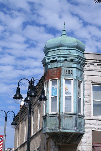 Corrough Building (1900) (Main St. at 4th Ave.). Grinnell, IA.