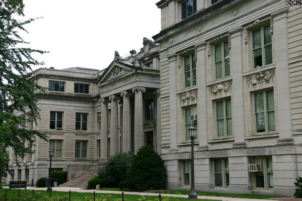 Museum of Natural History in Natural Science building at University of Iowa. Iowa City, IA.