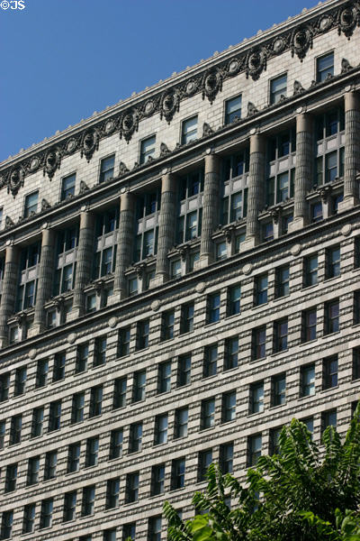 Upper floor decorations of Peoples Gas Company Building. Chicago, IL.